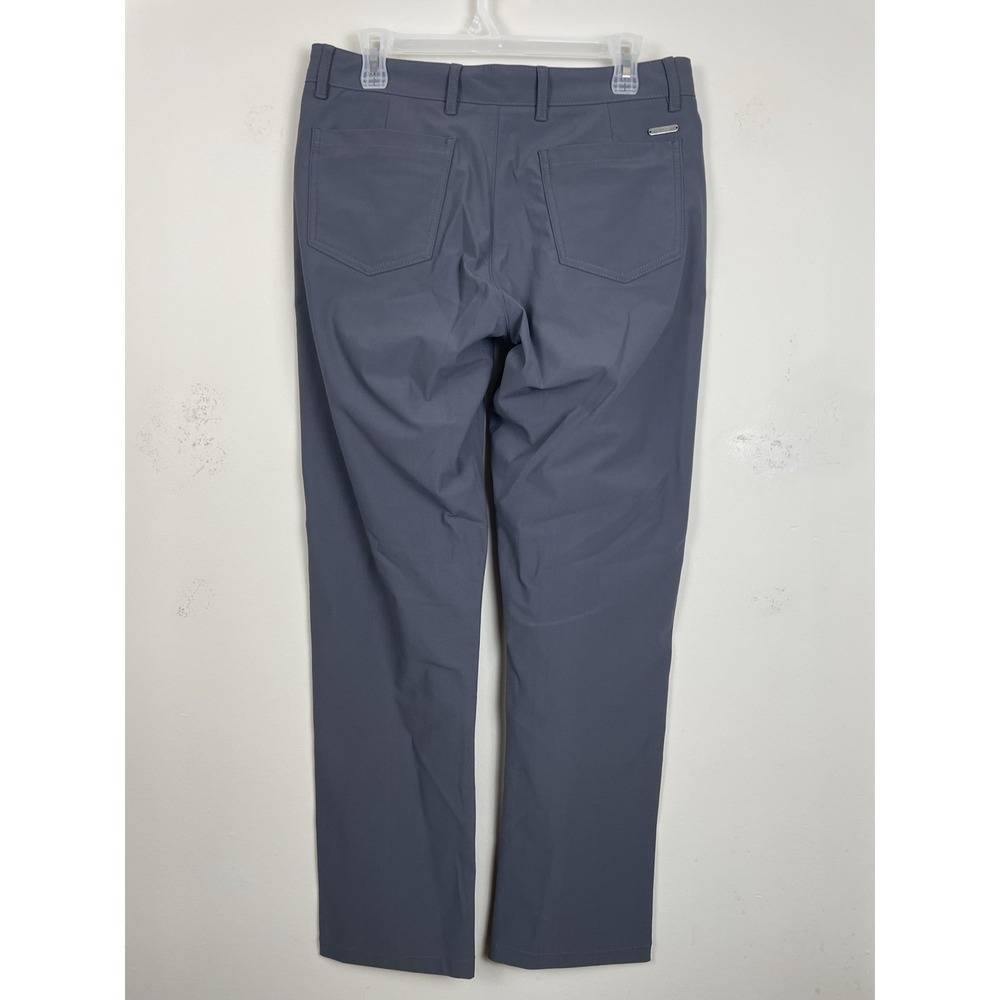 NEW Twillory Performance Pants Sz 32x32(30"L) Tech Fabric Tailored Fit Gray Golf - Picture 3 of 9